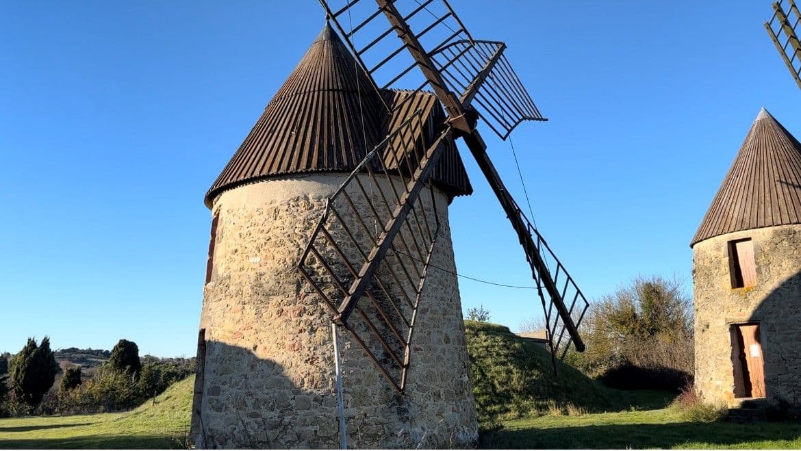 Les moulins à vent de Laffon