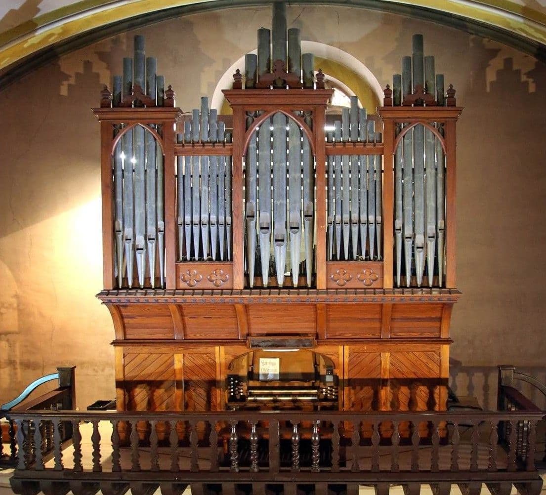 Orgue en l’église de Mazères
