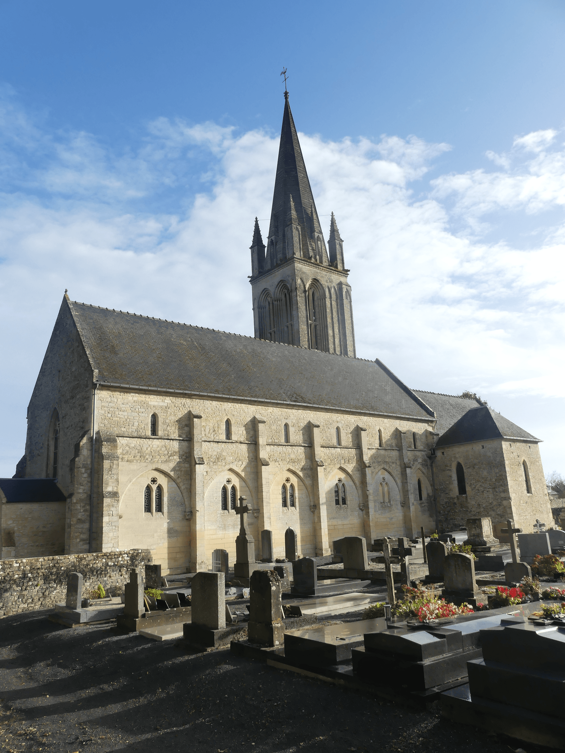 L'église Saint-André de Vierville-sur-Mer