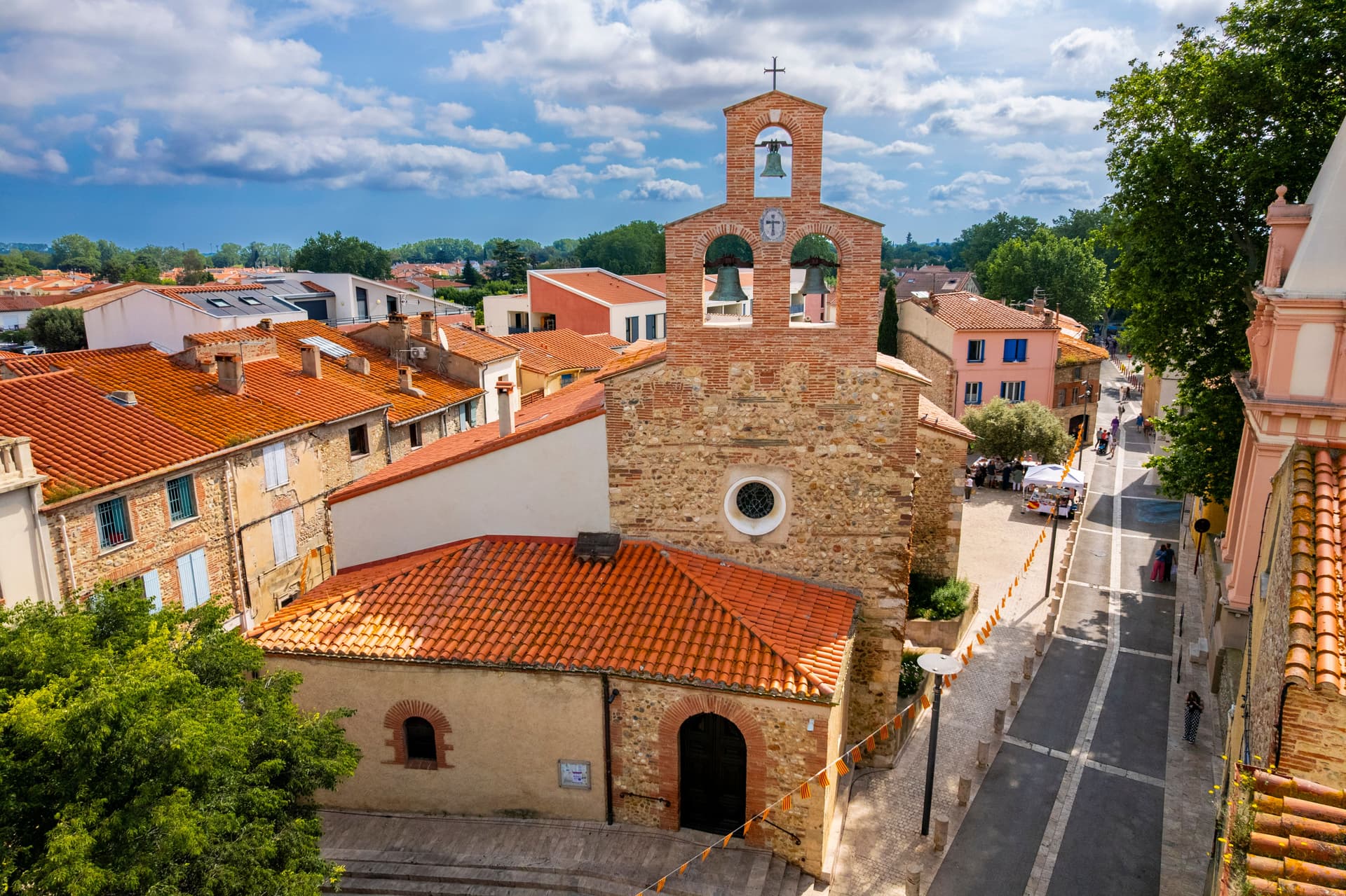 L'église de Toulouges