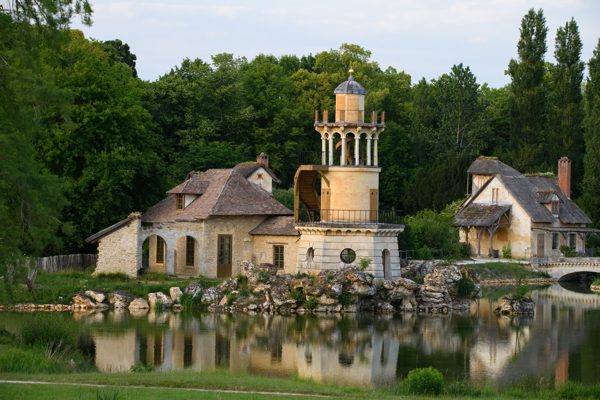 Tour de Marlborough du Hameau de la Reine 