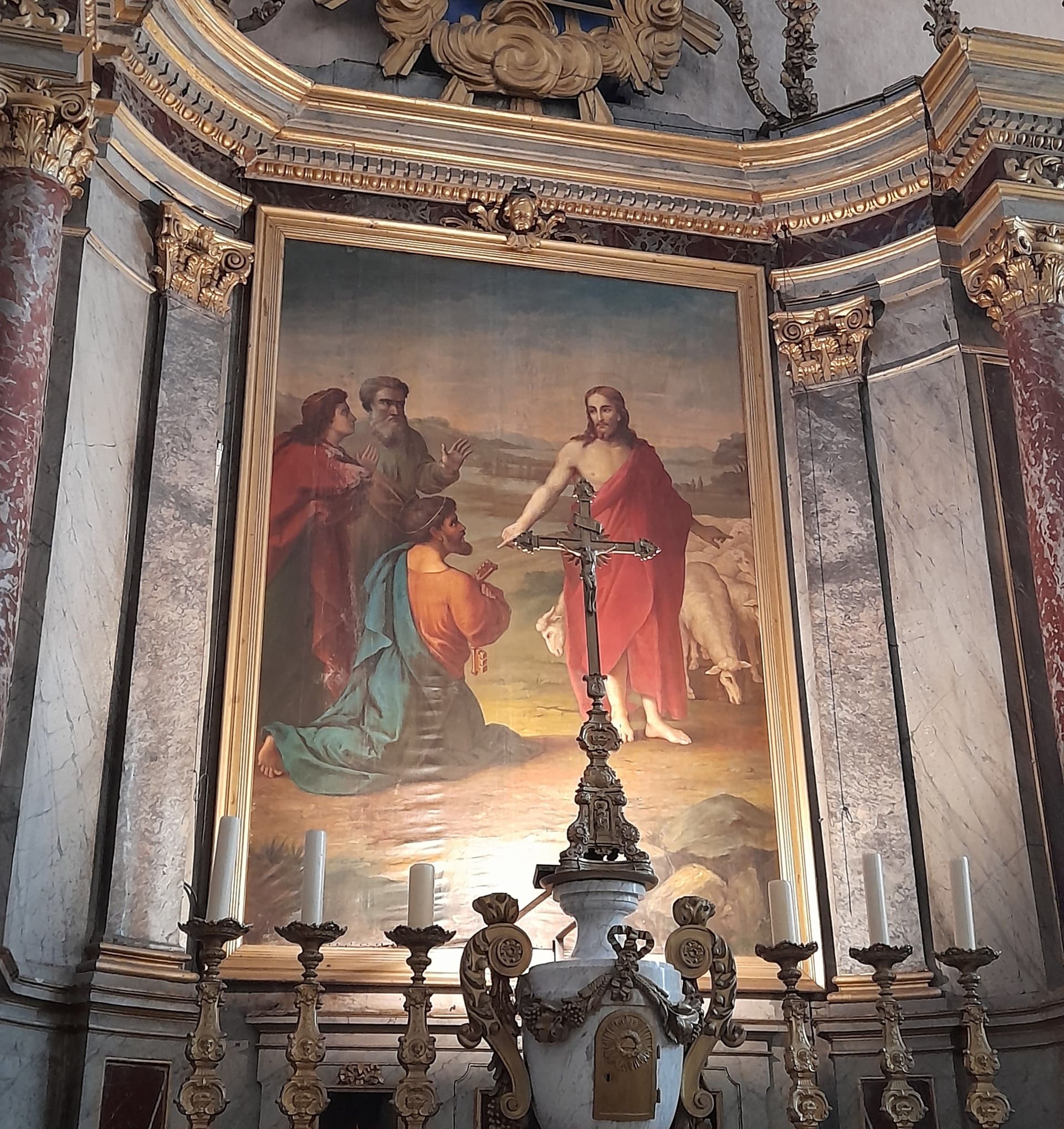 Tableau de l'église de VABRES L'ABBAYE