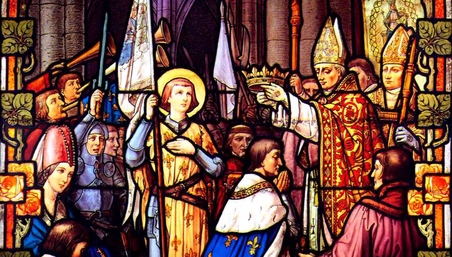 vitraux de l'église de Domrémy-la-Pucelle