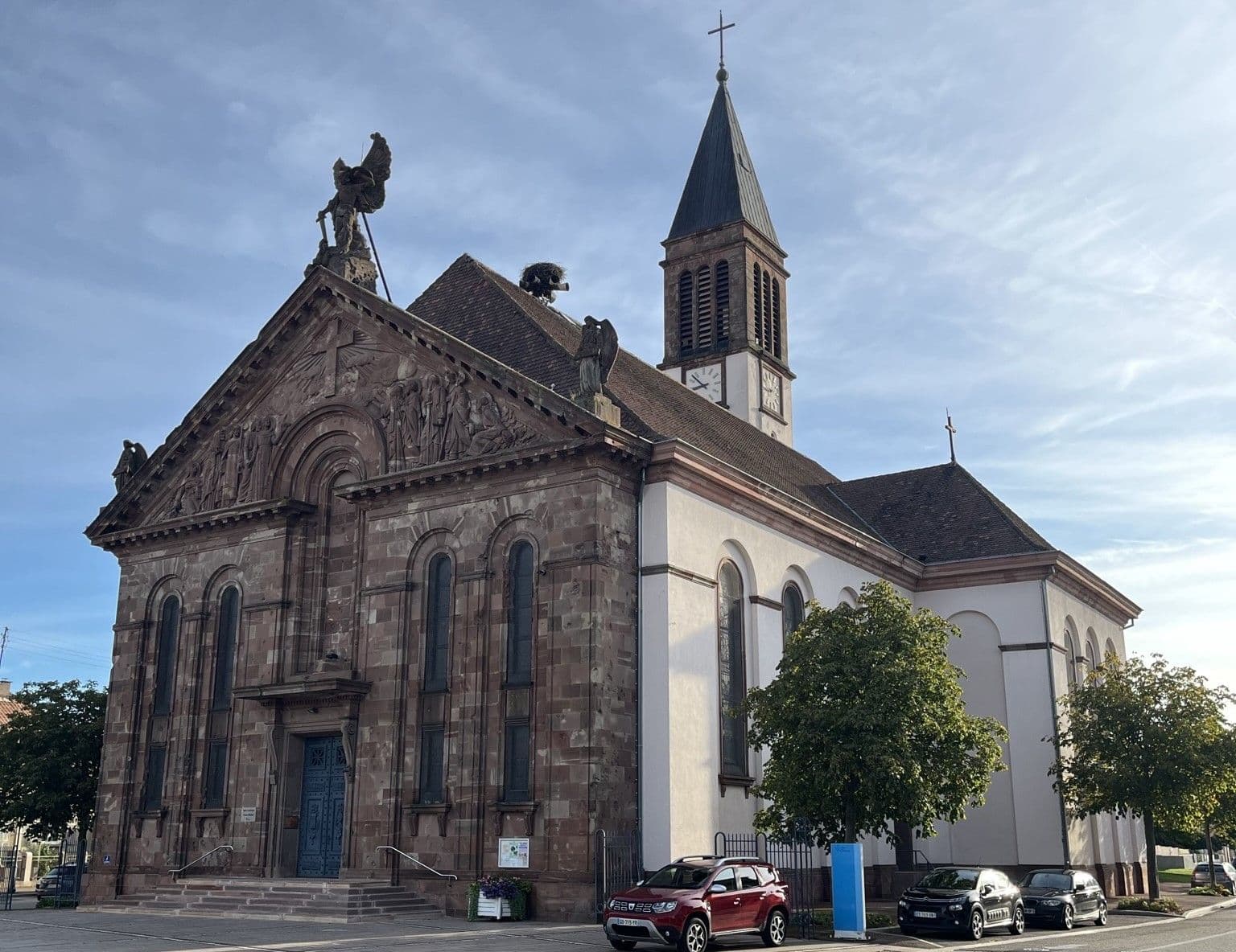 Statue Ste Jeanne d'Arc à Wittelsheim