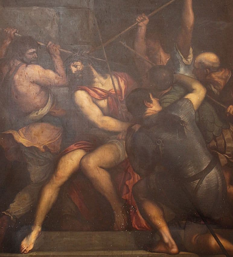 Tableau "Le Couronnement d'épines"