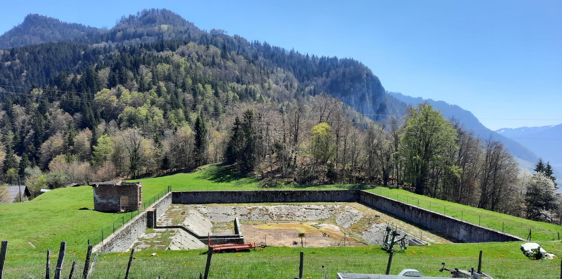 ouvrage hydroélectrique Forclaz