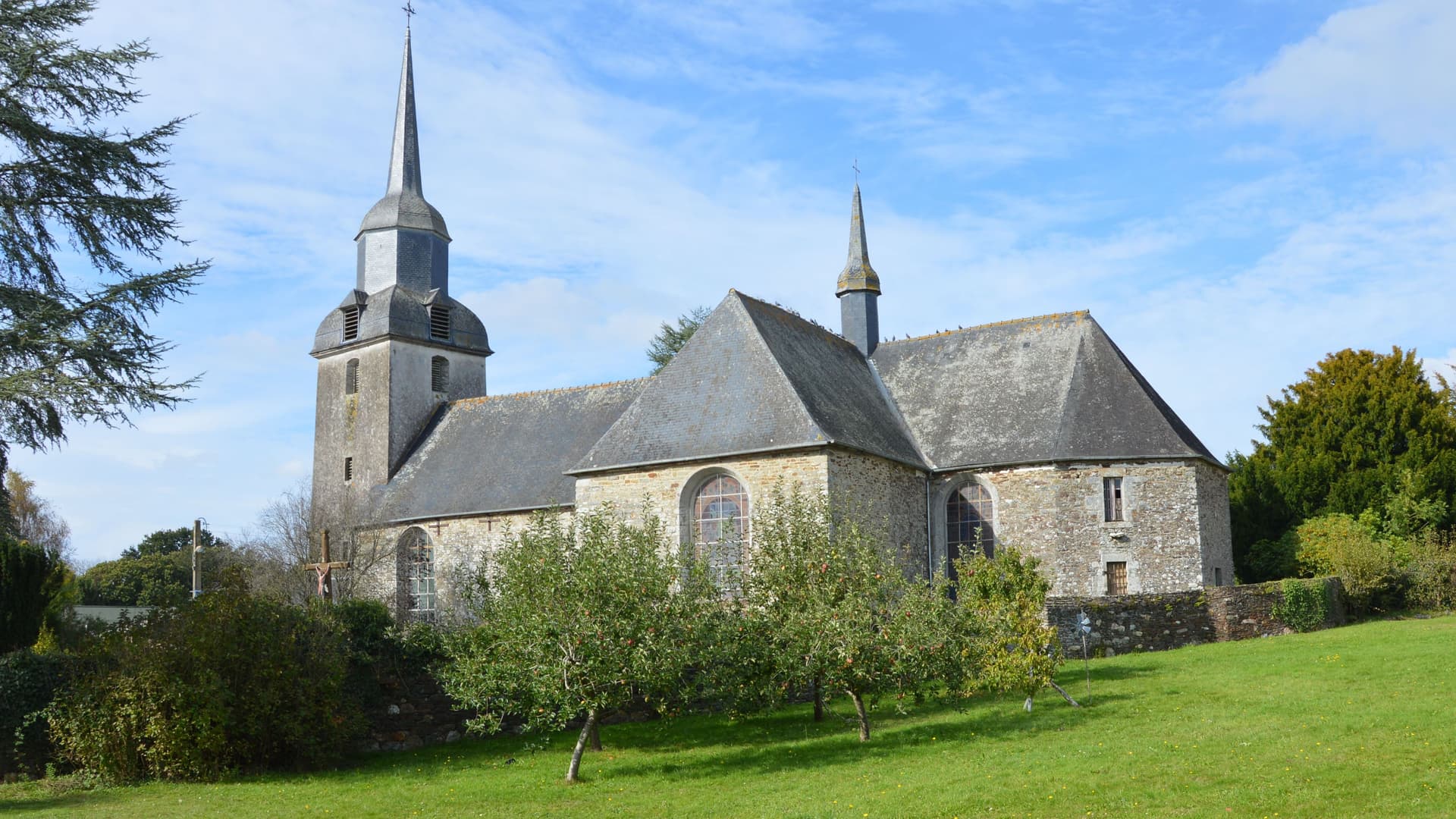 Sacristie de l'église Notre-Dame de Grâce-Uzel