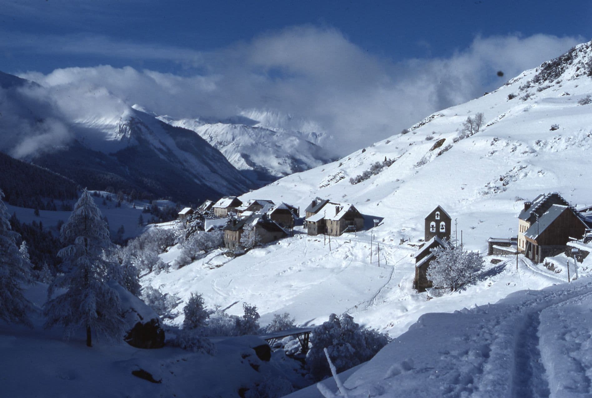 Eglise de Fouillouse à Saint-Paul-sur-Ubaye 