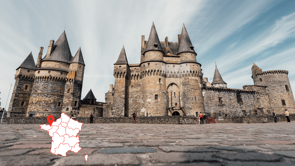Châtelet du château de Vitré
