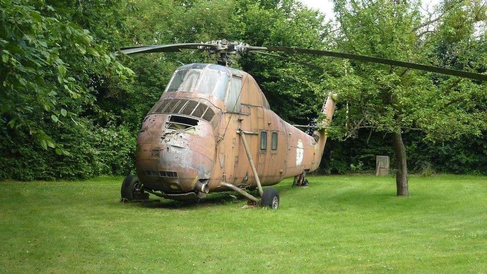 Hélicoptère Sikorsky H34-A SA55 à Saint-Michel-en-l’Herm 