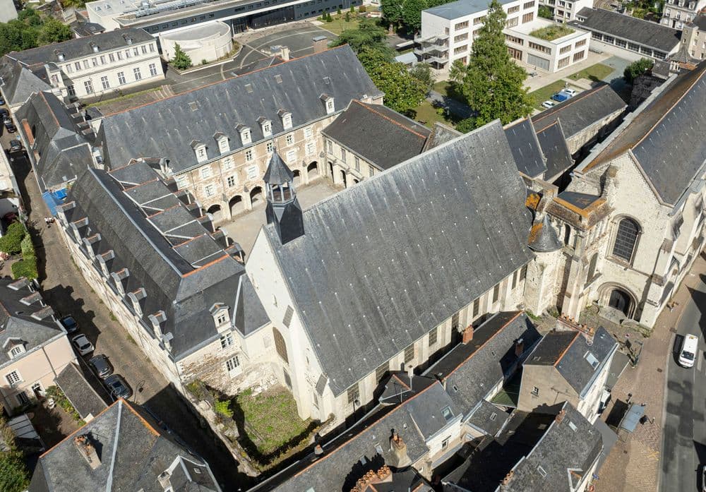Portails de l'abbaye du Ronceray à Angers