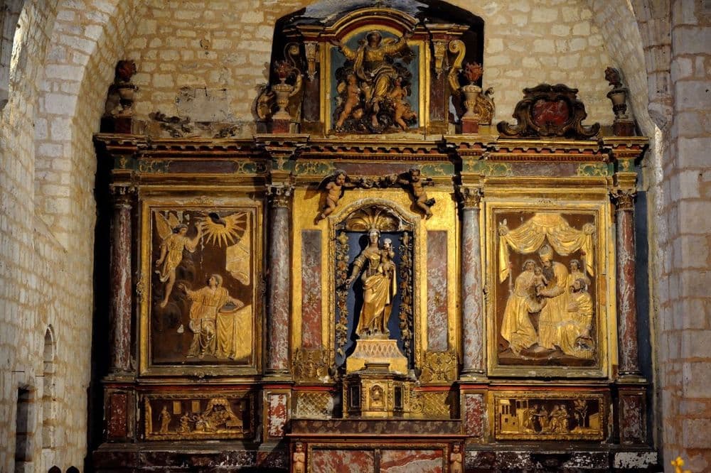 Retable de la Vierge à Lauzerte
