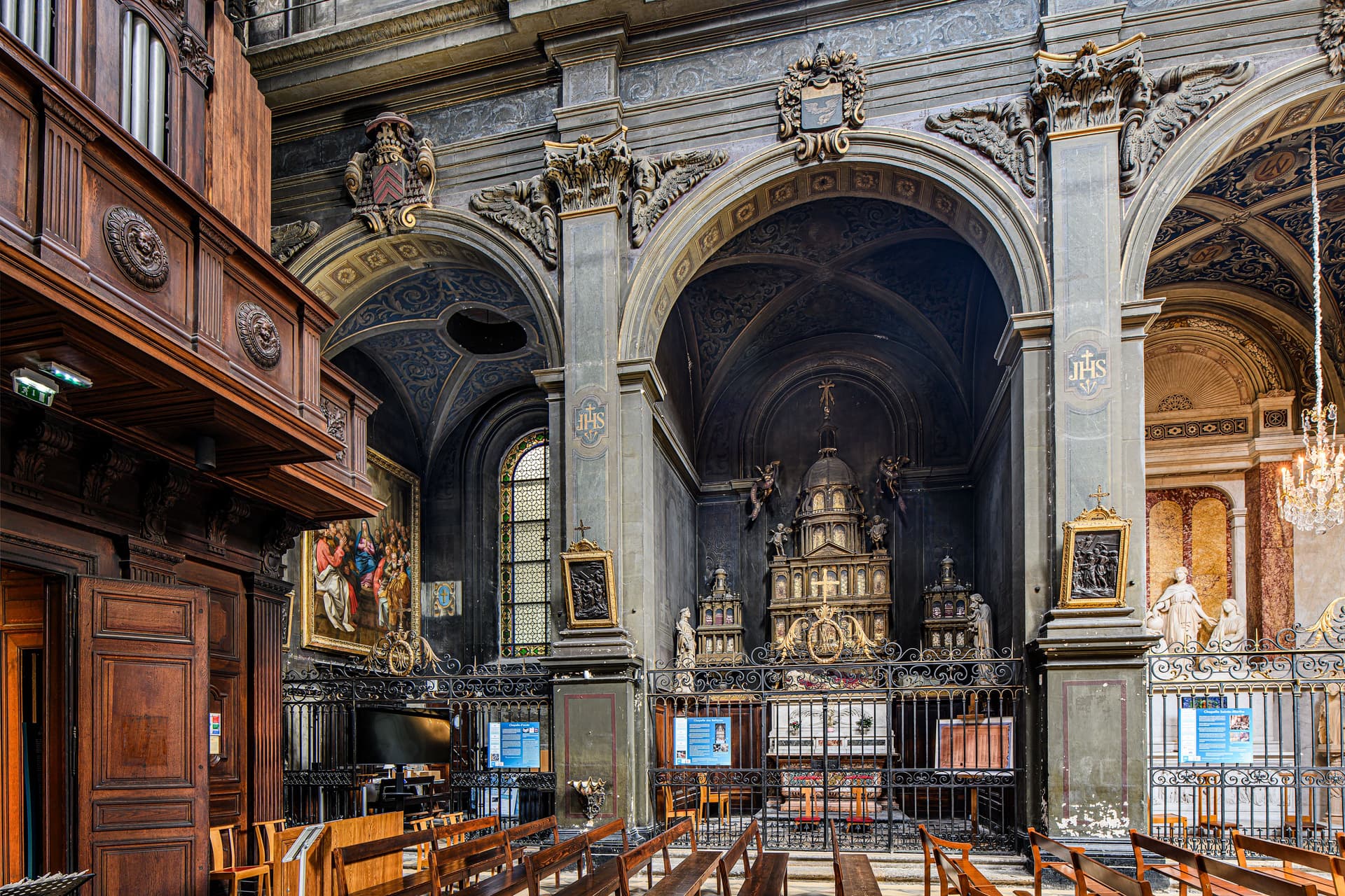 Les chapelles de la Charité et des Reliques