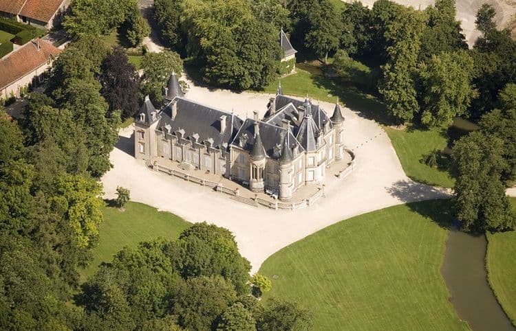 Balustrade du château de Thillombois