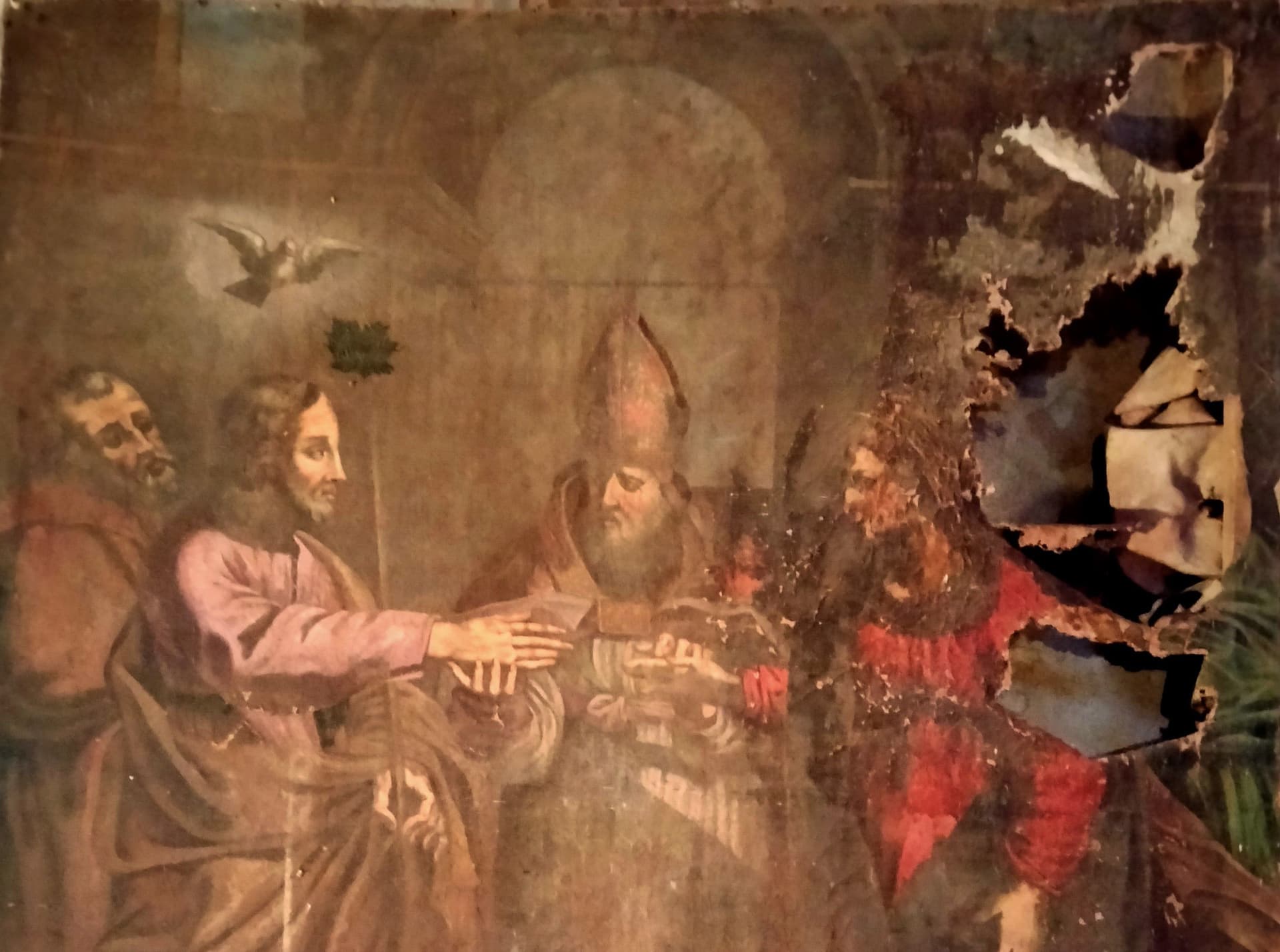 Tableau du Mariage de la Vierge