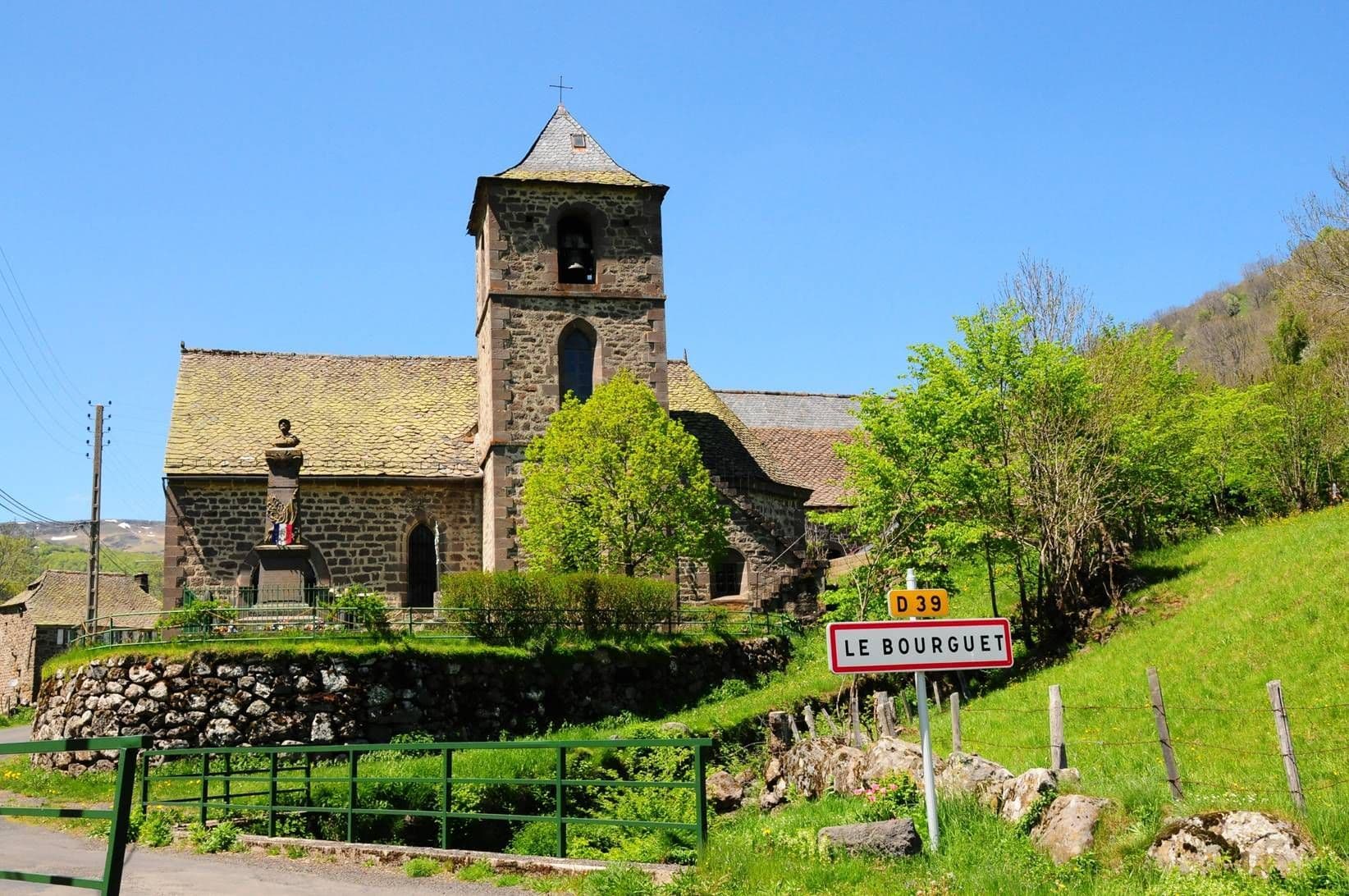 Eglise du Bourguet à Brezons
