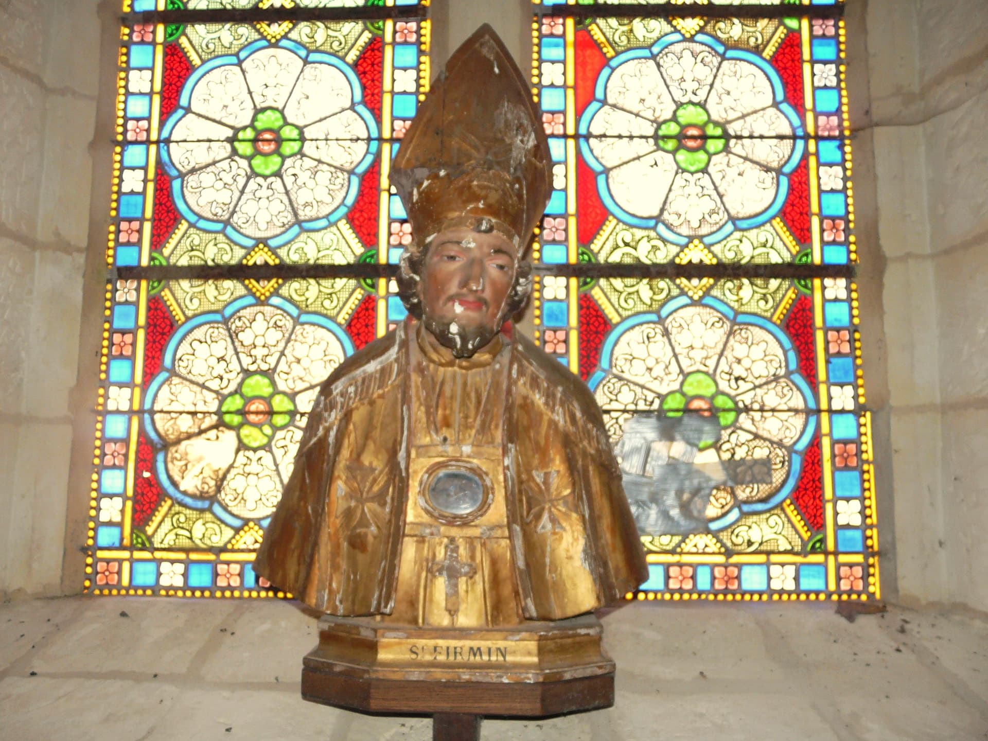 Statues de l'église de Méry-ès-Bois