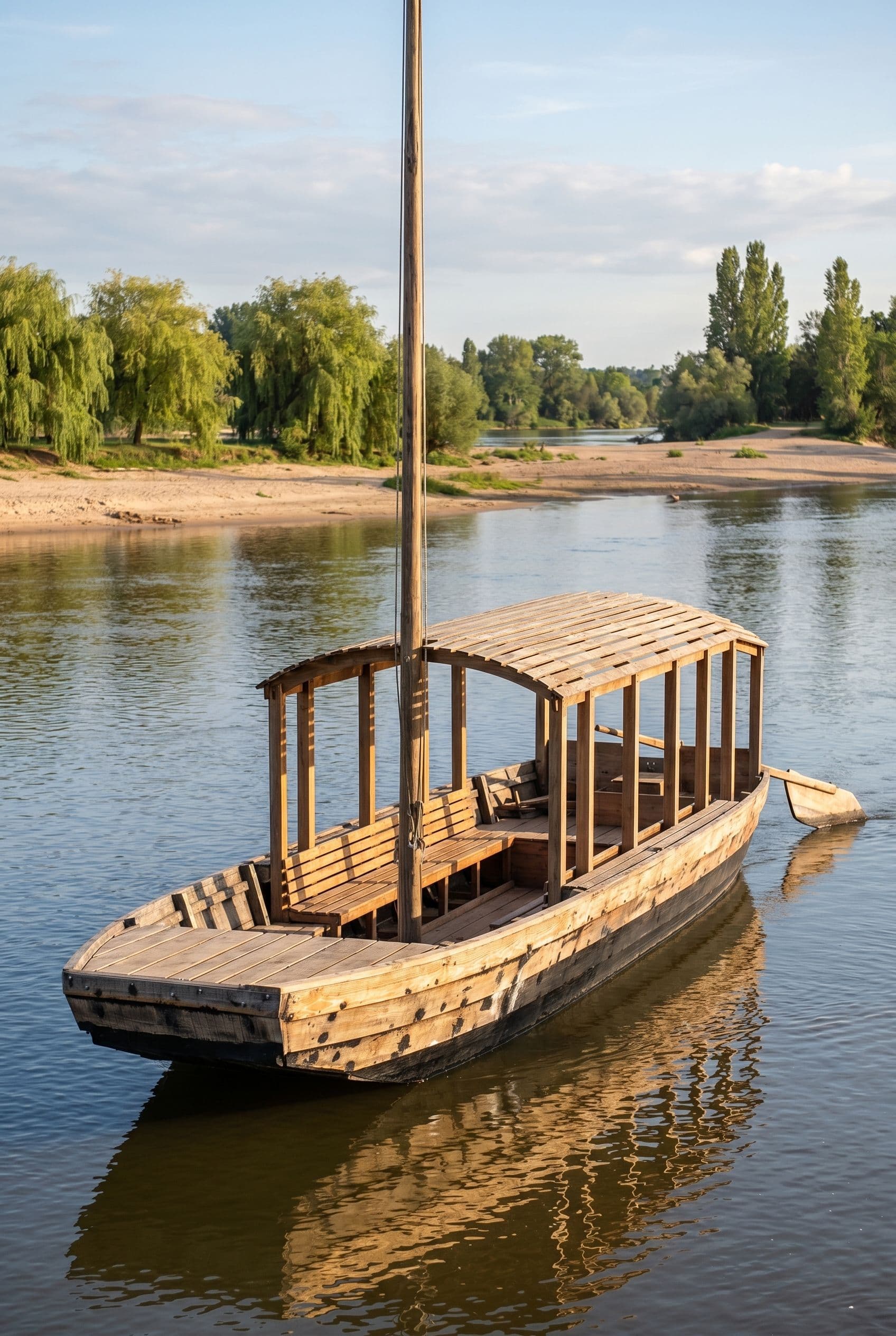 Toue Cabanée à Luynes