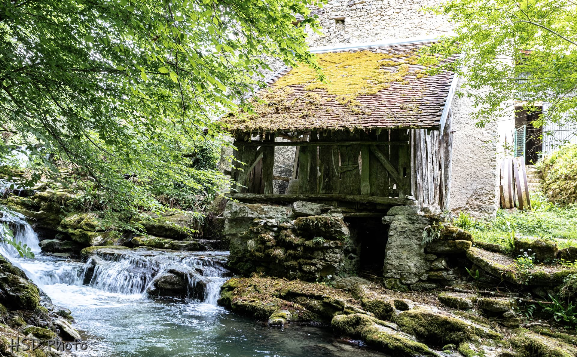 Le moulin Bovagnet à La Bridoire