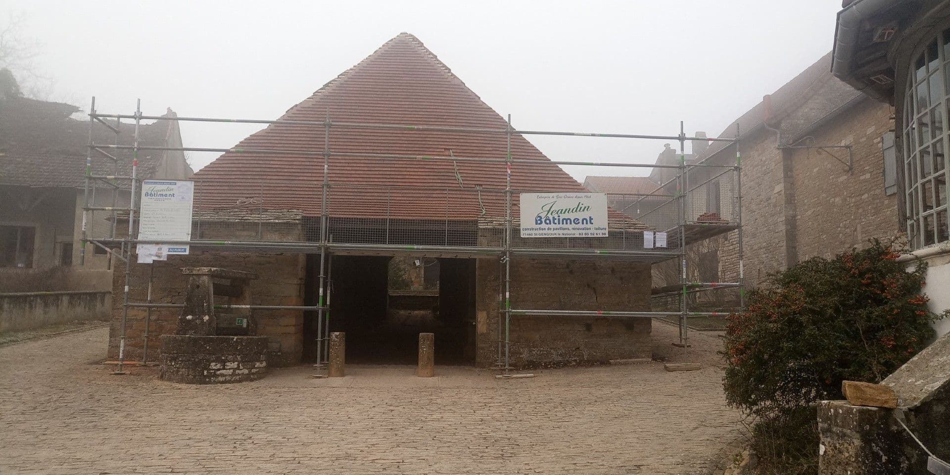 Halles de Martailly-lès-Brancion