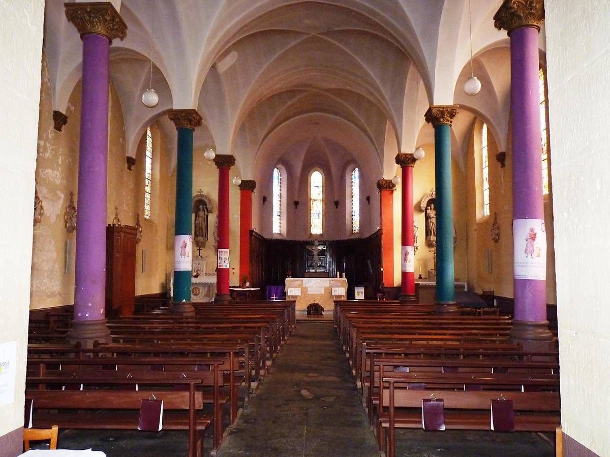 Eglise de Marcenod dans la Loire