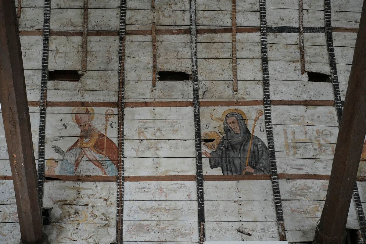 Fresques de l'Eglise de Nouan-le-Fuzelier