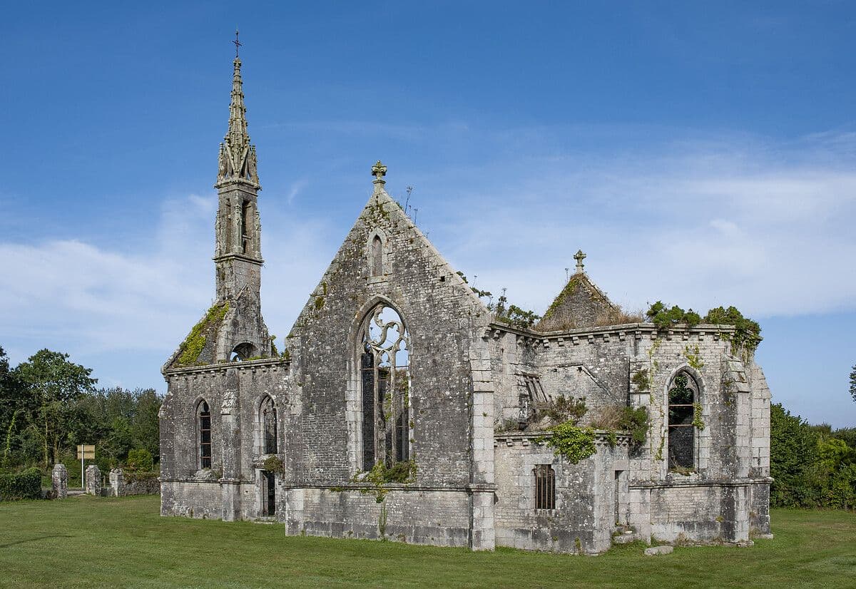 La chapelle Sainte-Barbe à Berrien