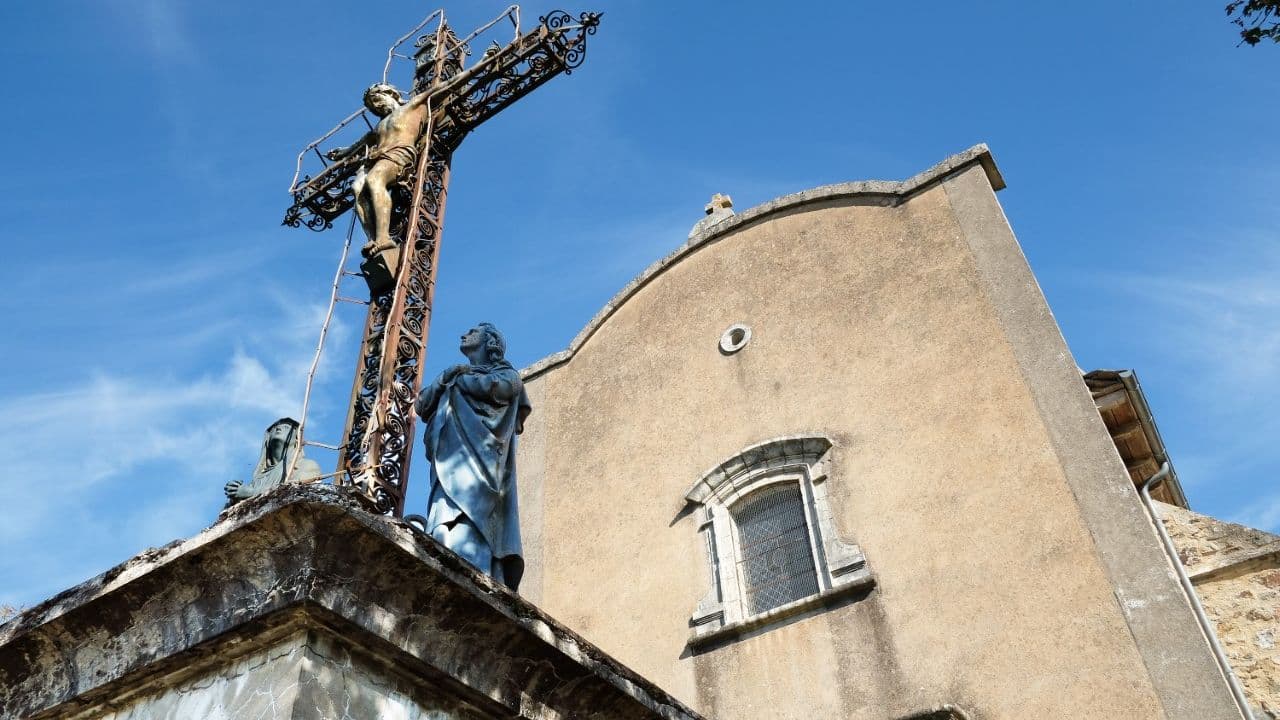 Croix du Calvaire à Villefranche-de-Rouergue