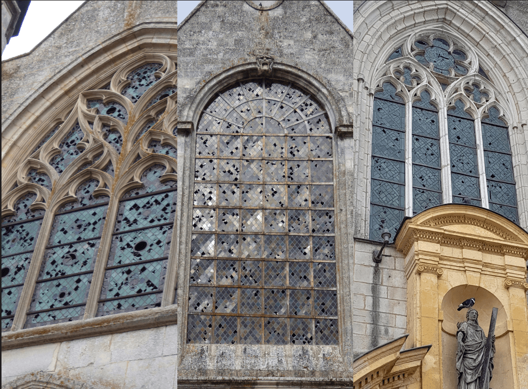 Vitraux des églises et de l'abbatiale de Bernay