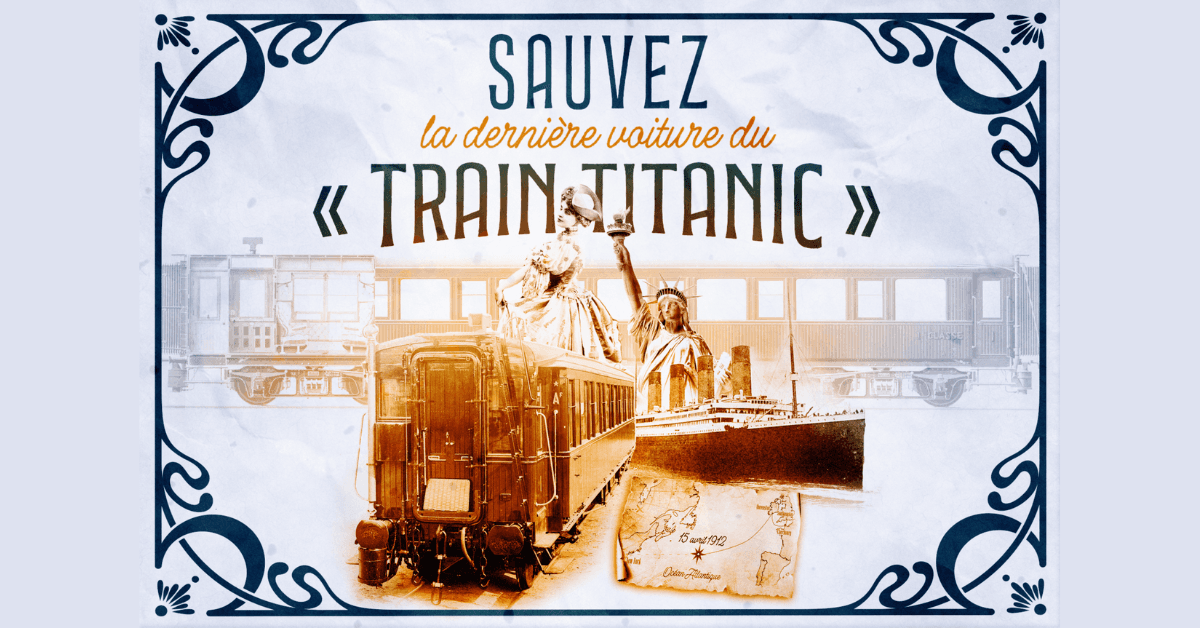 Voiture du "Train Titanic"