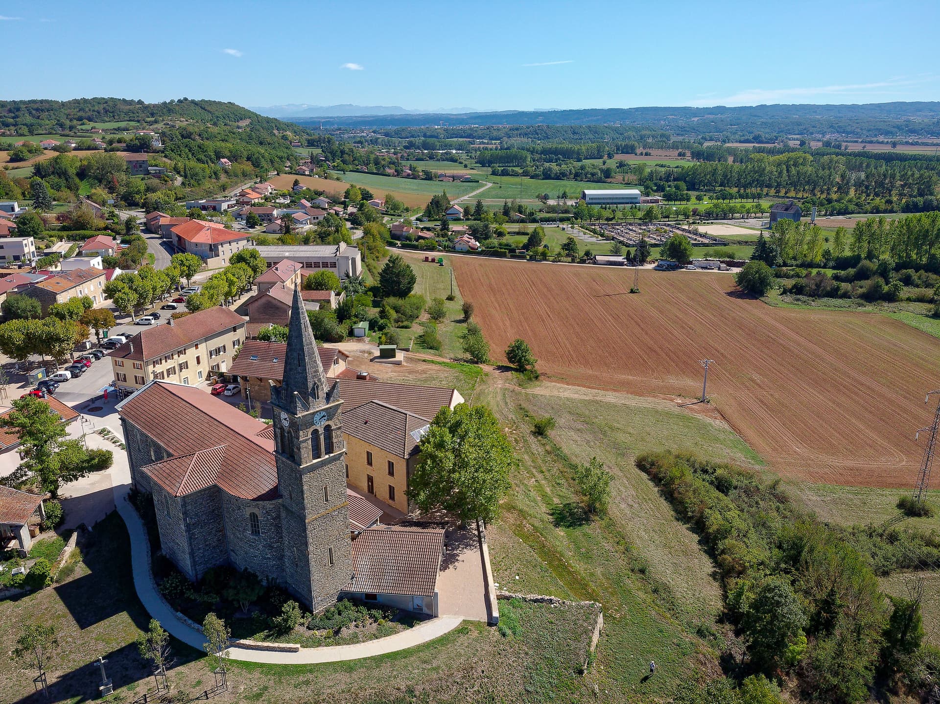 Église Saint-Julien à Frontonas