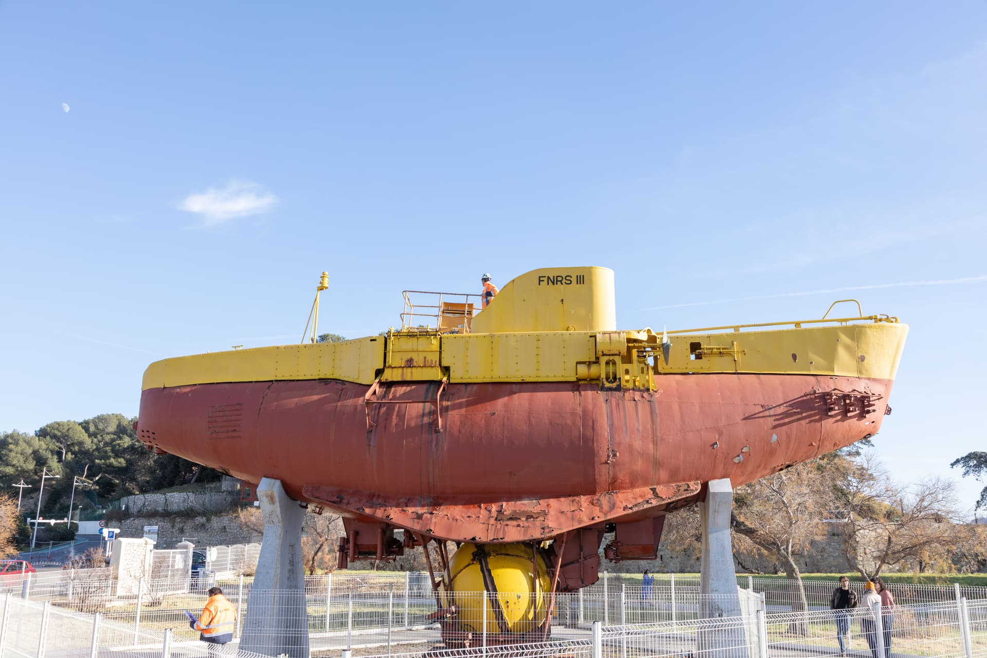 Soutenez la restauration du bathyscaphe FNRS III