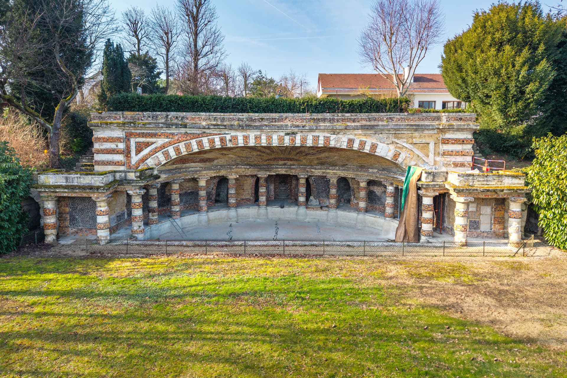Le Nymphée de Soufflot à Chatou