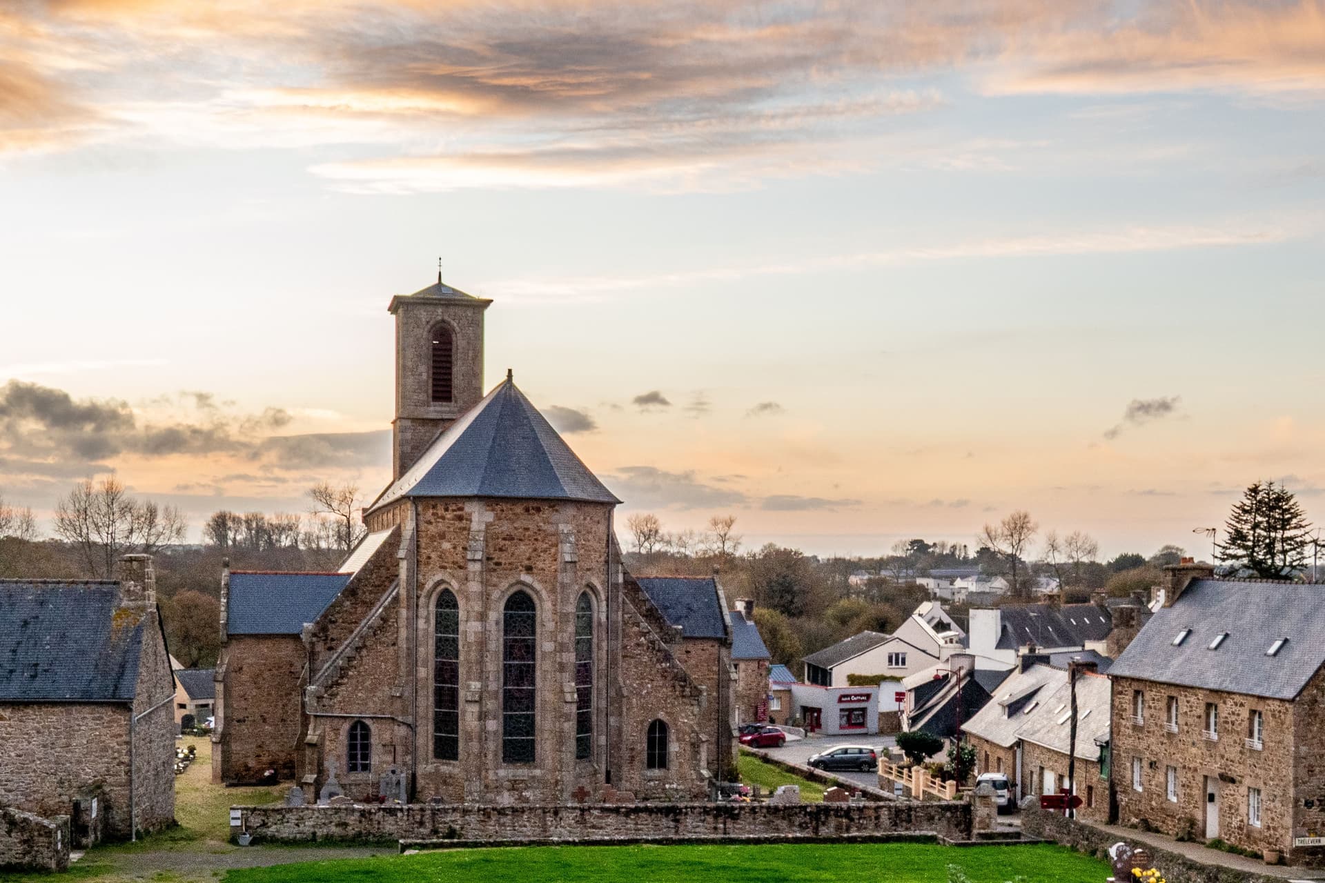 Clocher de l'église de Kermaria-Sulard