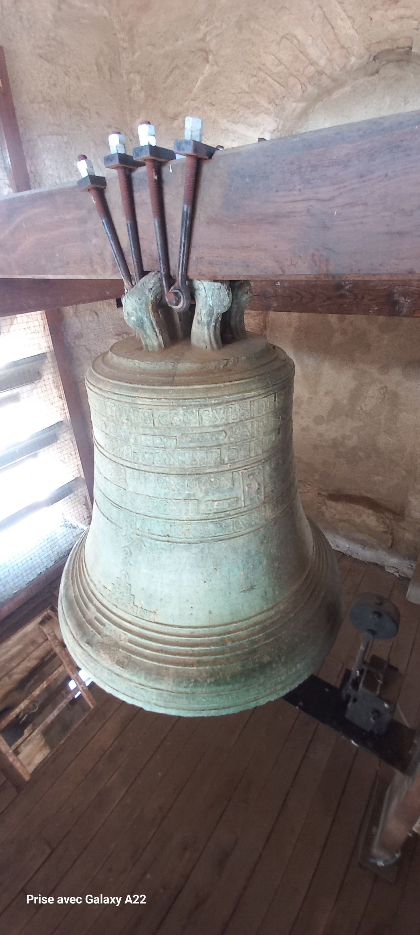La cloche de l'église Saint-Etienne