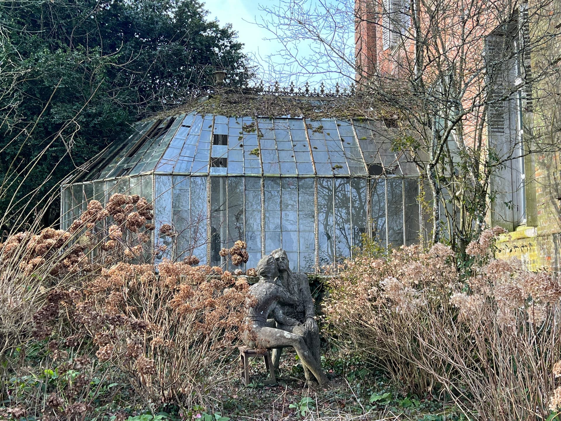 Serre du château de Bois-Guilbert