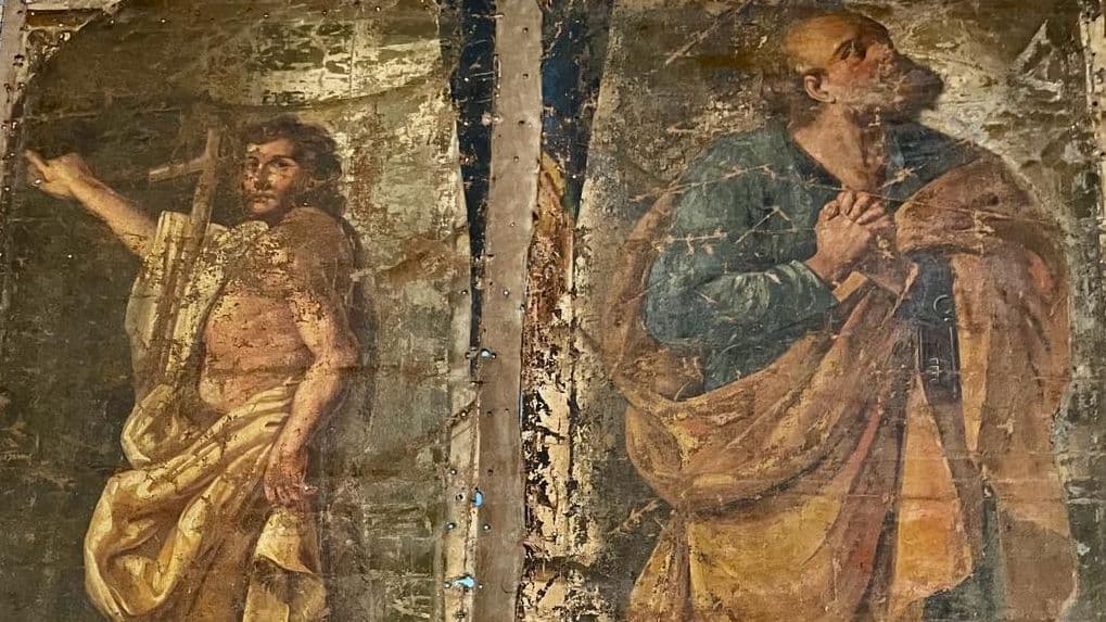 Toiles et statues de l'église de Pléneuf-Val-André