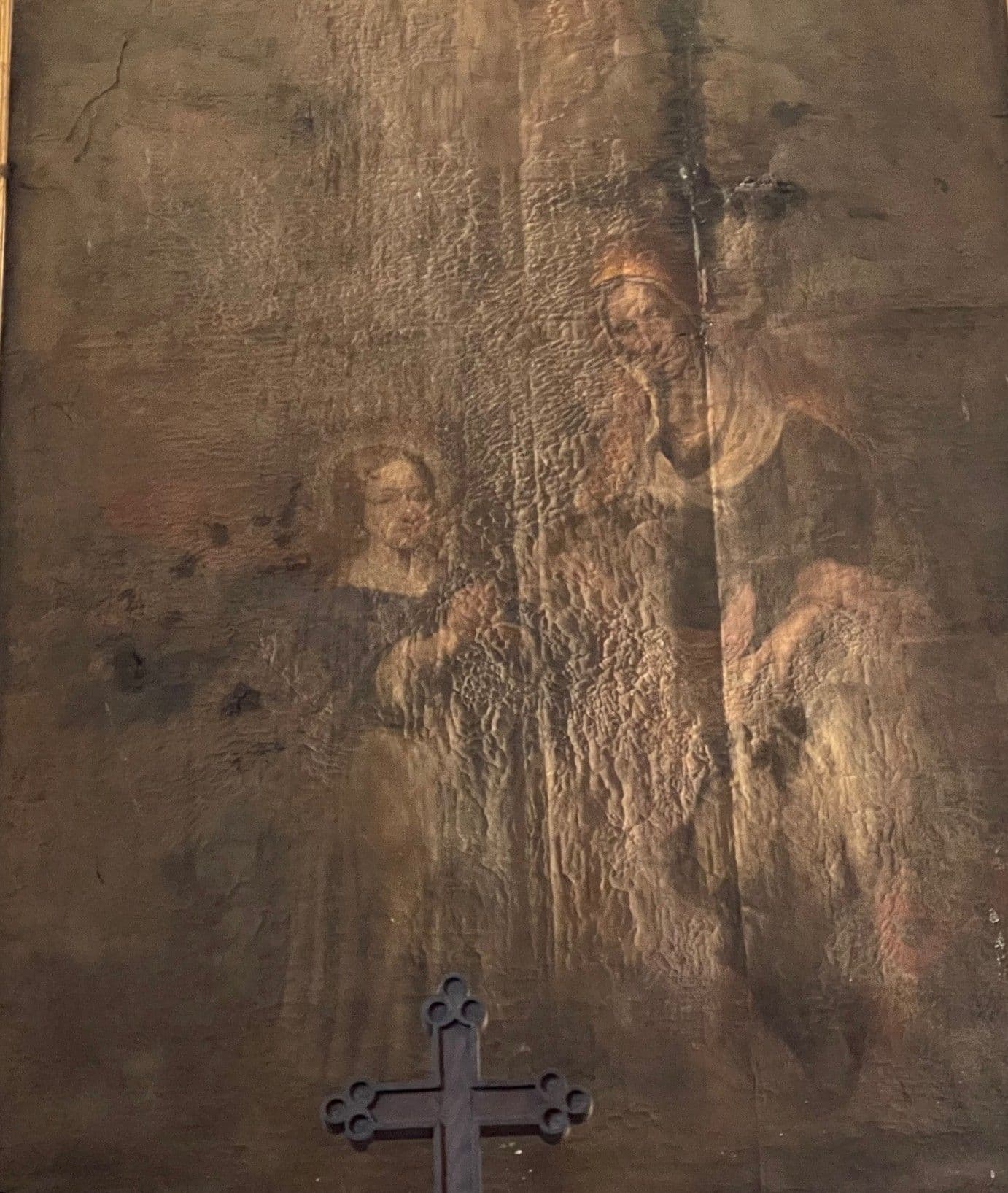 Tableau de l'Education de la Vierge à Auberive