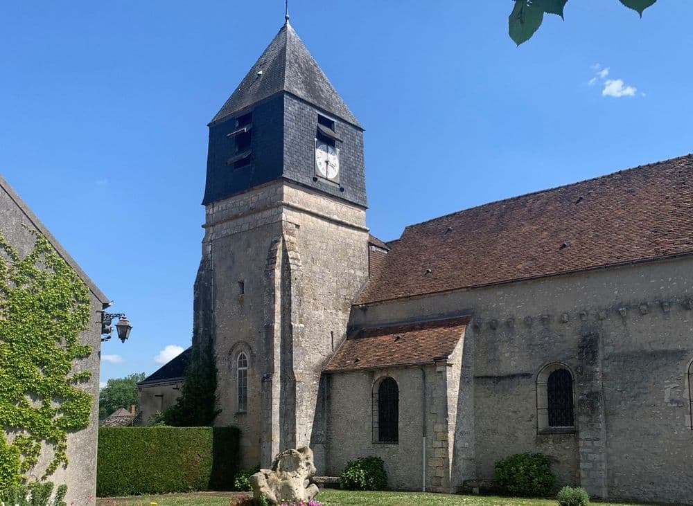 Vitraux de l’église d’Aulnay la Rivière