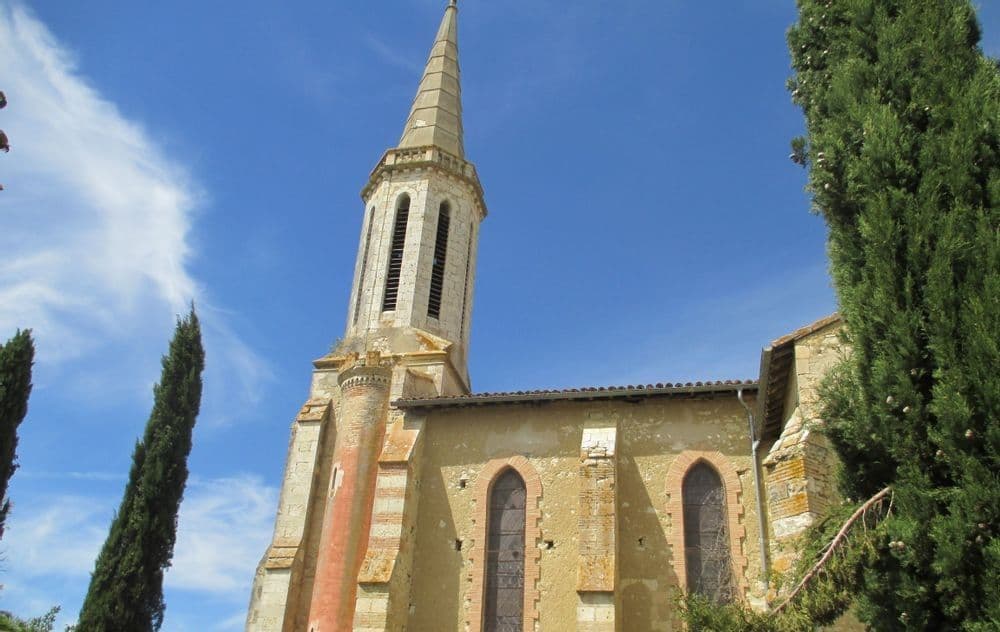 Église Saint-Augustin à Serempuy