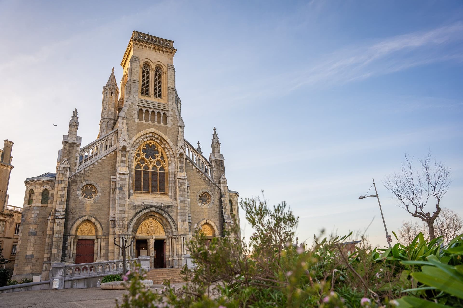 L'église Sainte-Eugénie à Biarritz
