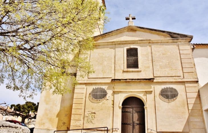 L'église Saint-Jacques le Majeur à Bouzigues