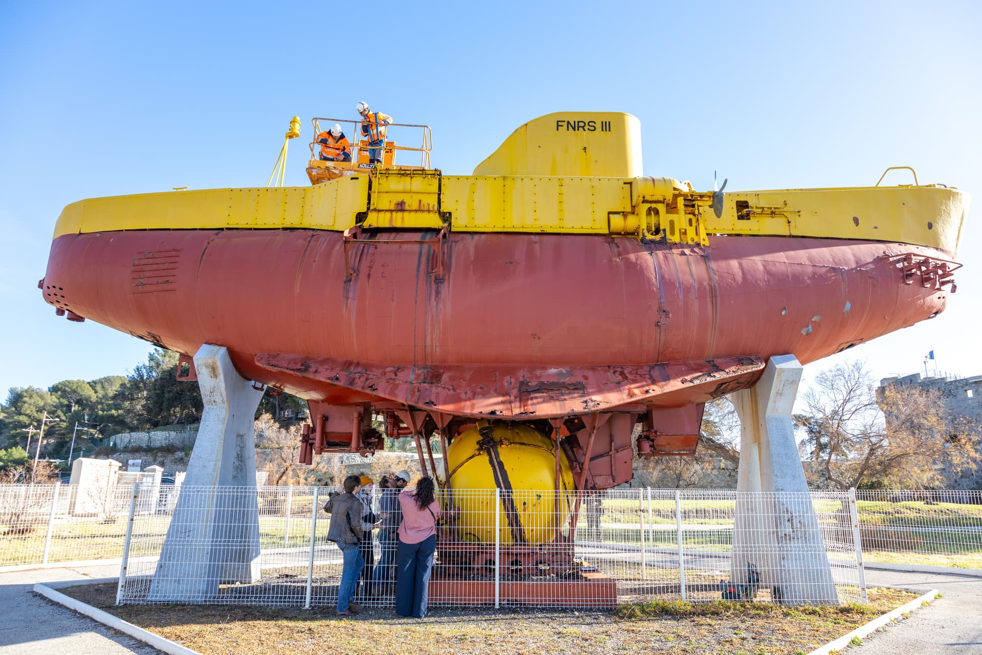 Soutenez la restauration du bathyscaphe FNRS III